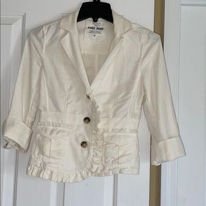 Anthropologie cropped jacket size S